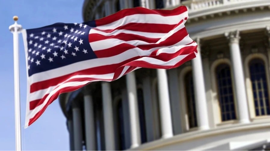 Сенатори США на спільній пресконференції біля Конгресу щодо санкцій проти Росії