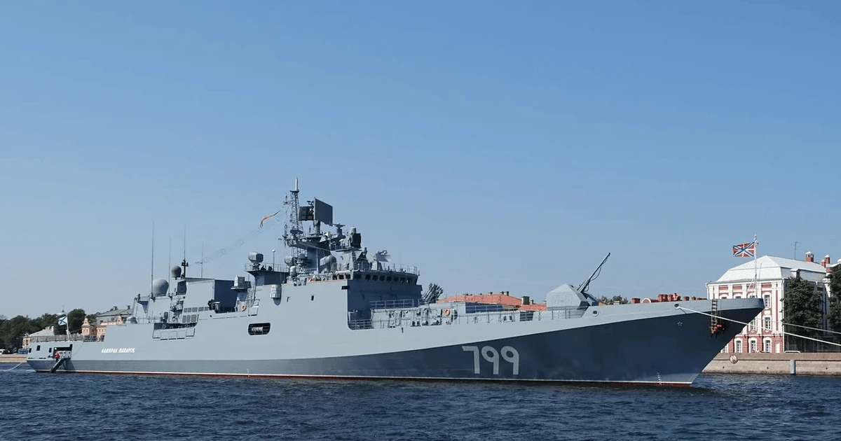 Безпілотник над портом Новоросійська після удару Сил оборони