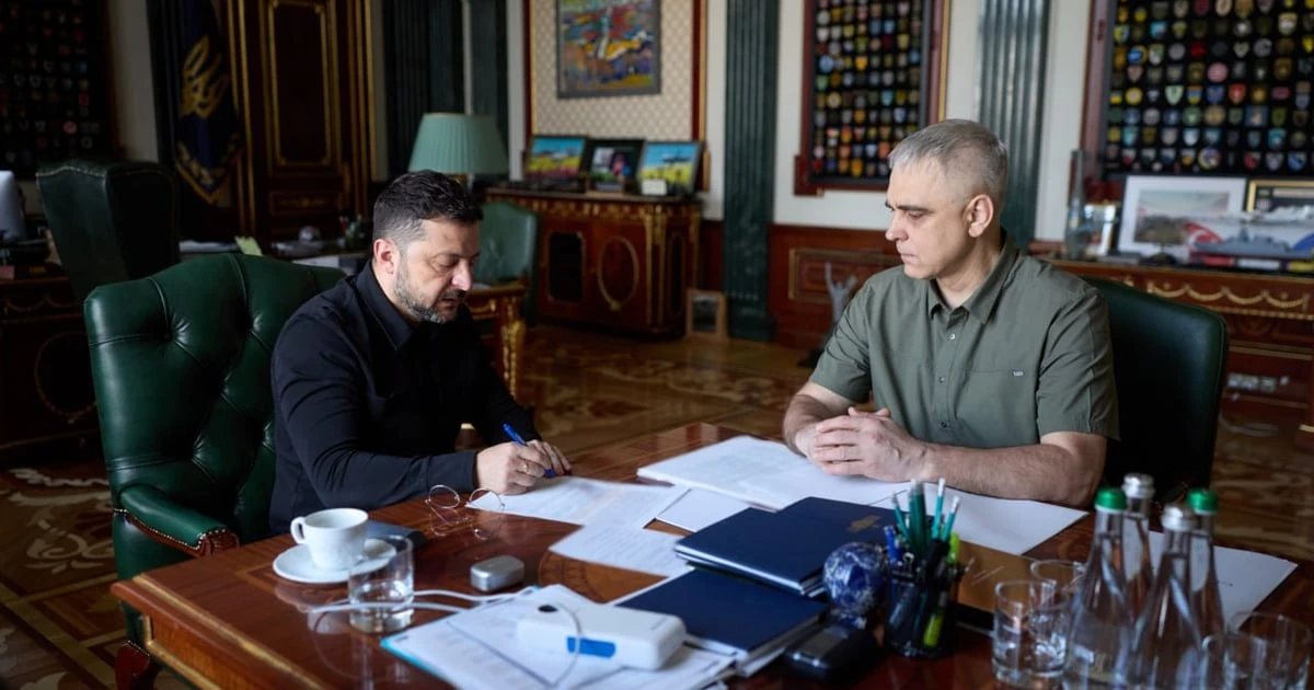 Володимир Зеленський та Олександр Поклад